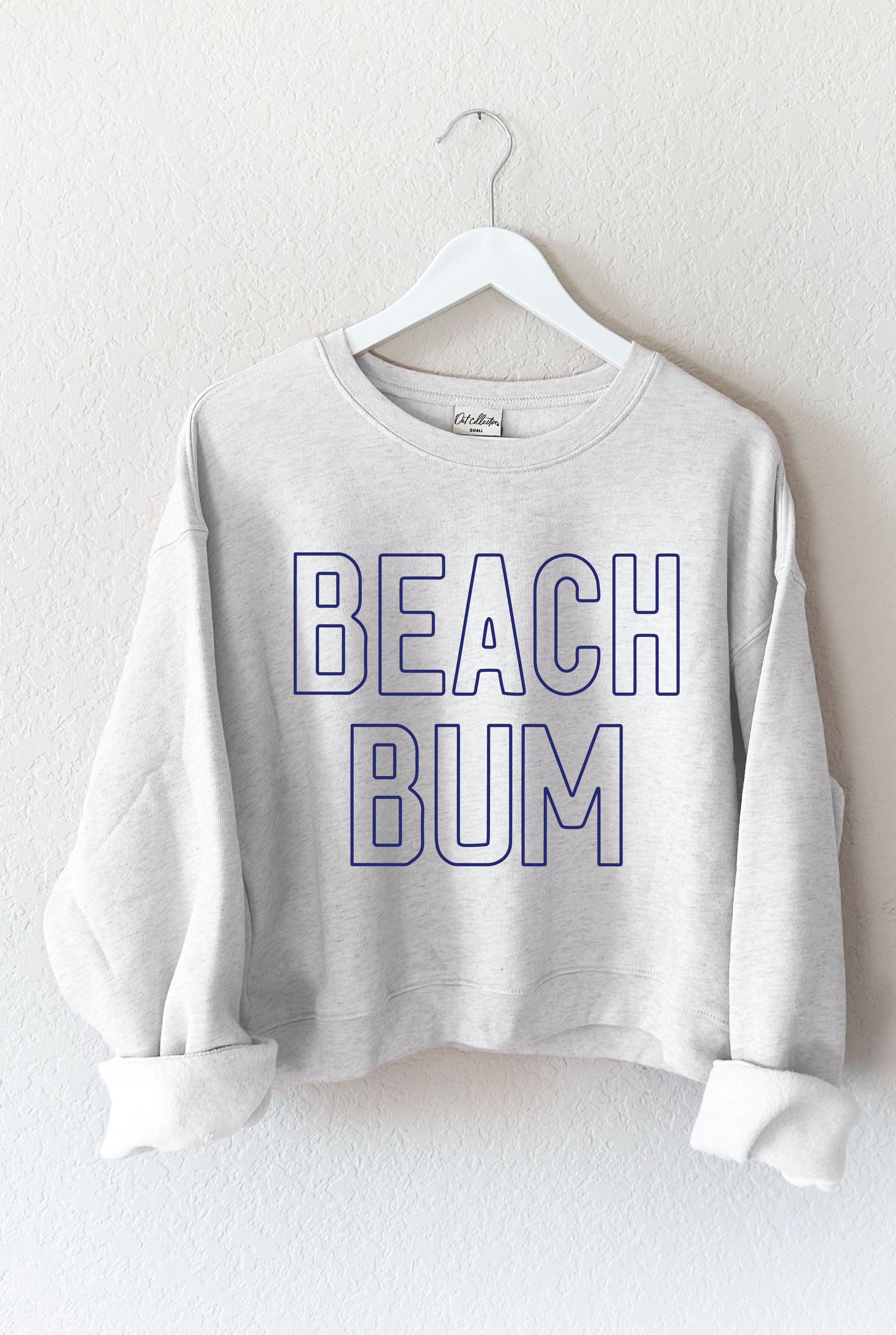 Beach Bum Cropped Sweatshirt
