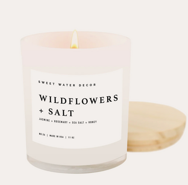 Wildflowers and Salt Soy Candle -  ShopatGrace.com