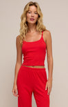 Shop At Grace, Z-Supply, Camille Pointelle Cami, rendezvous, basic cami, built in shelf, sleeveless