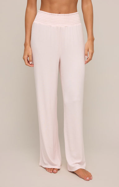 Shop At Grace, Z Supply, Dawn Lux Rib Pant, whisper, elastic waist, full length, pajama pant