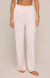 Shop At Grace, Z Supply, Dawn Lux Rib Pant, whisper, elastic waist, full length, pajama pant