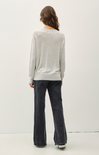 Shop At Grace, Classic V-Neck Sweater, heather grey, long sleeves, v-neck-cashmere