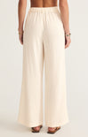 Shop At Grace, Z Supply, Vista Pant, sea salt, elastic waist, button front, boot, linen pant