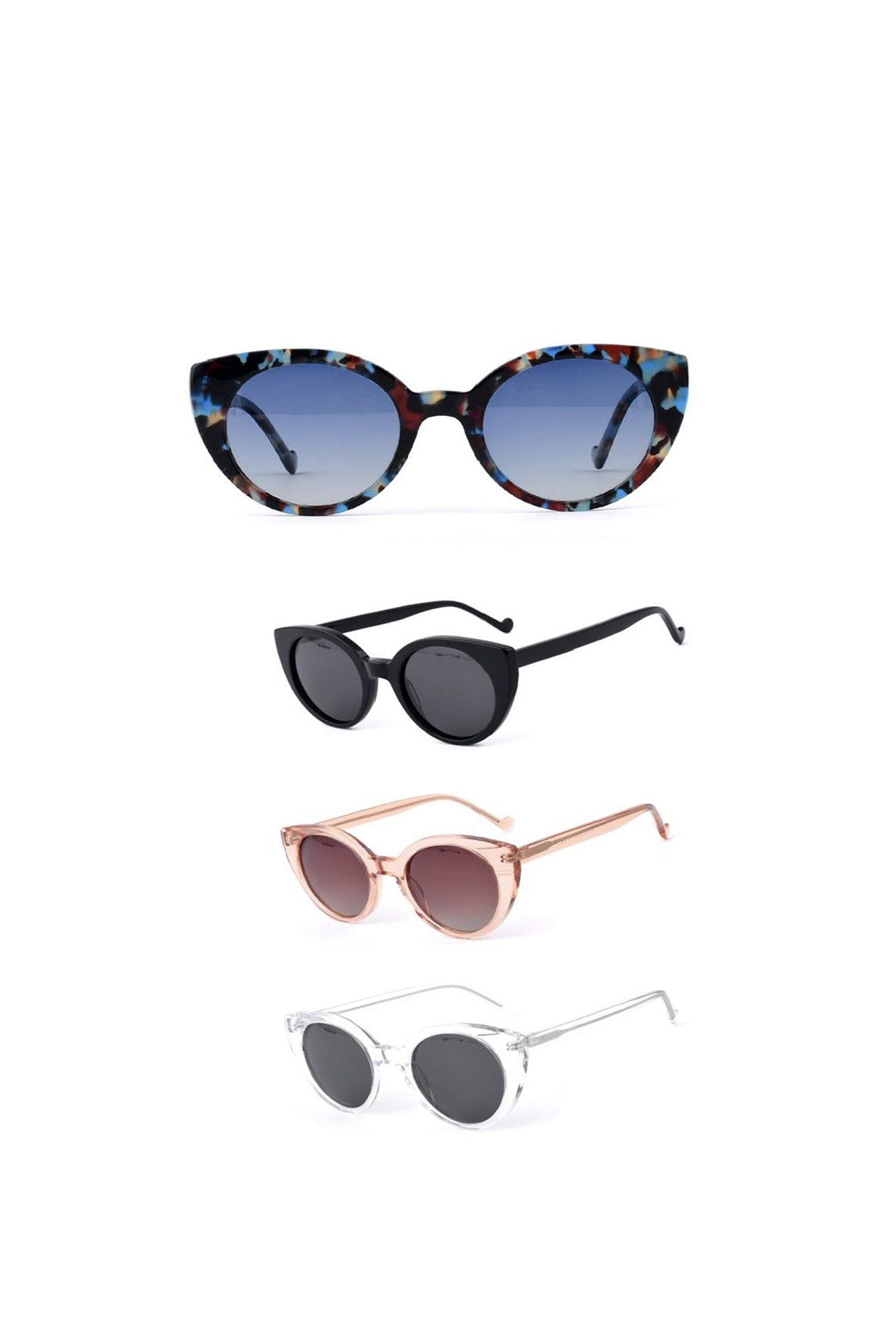 Arlo & Esme - Bailey Rounded Cat Eye Sunglasses