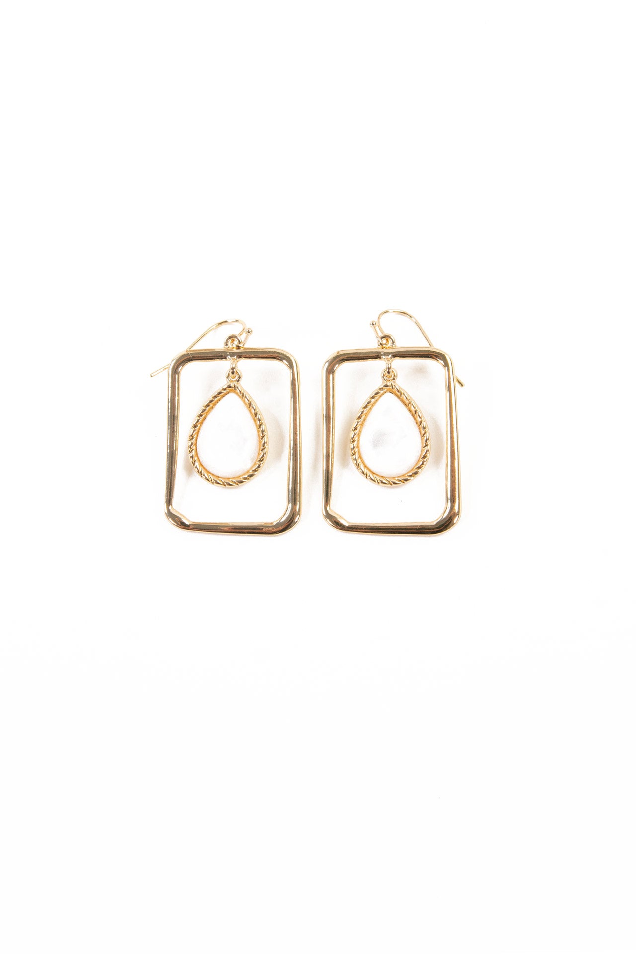 Holland Framed Drop Earring