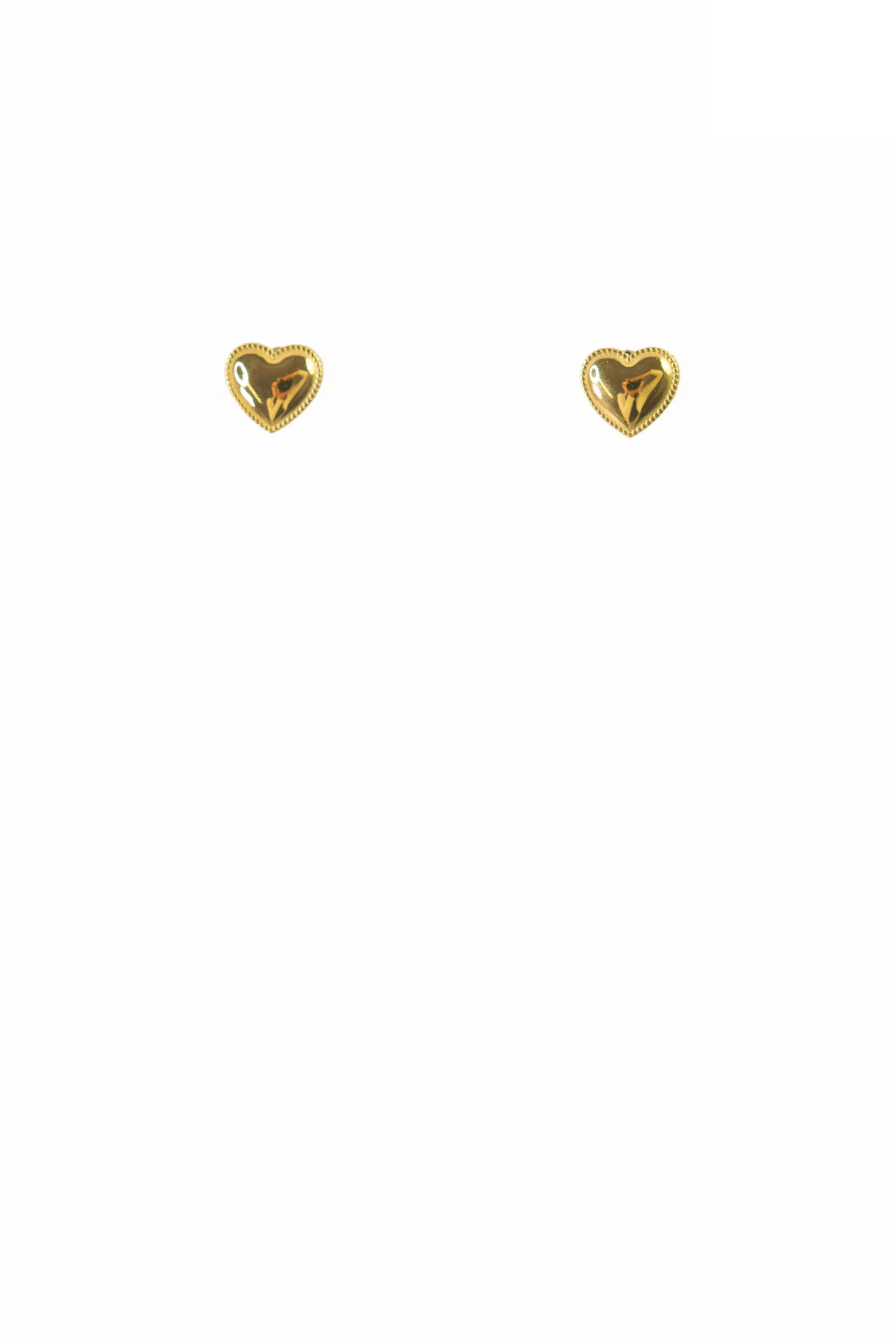 Ashley Studded Heart Earrings