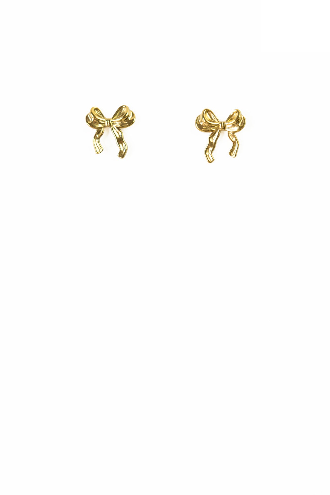 Sara Jane Gold Bow Studs