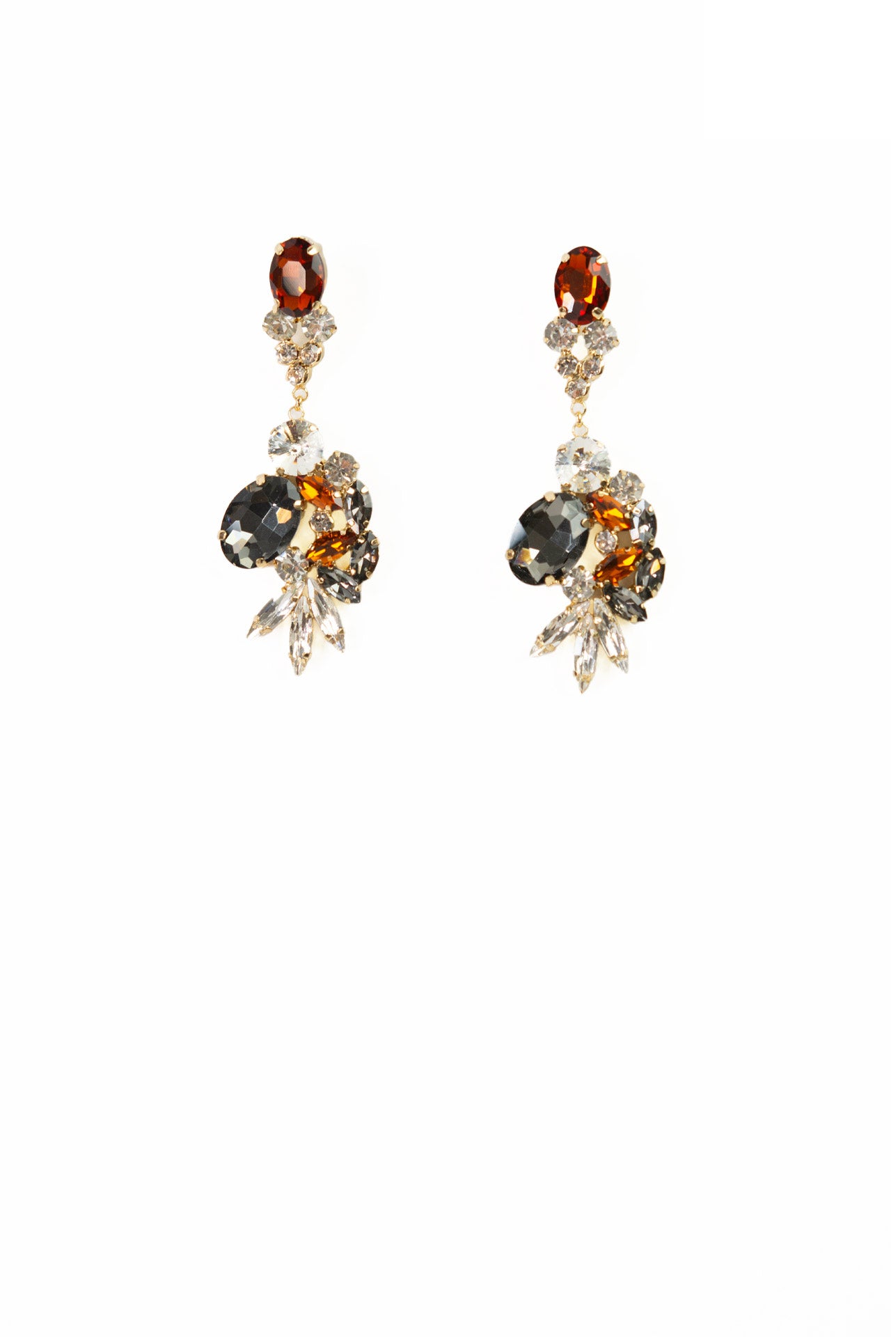 Zadie Vintage Autumn Glam Earrings