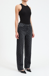 Shop At Grace, 1999 Jeans, Daze Denim, bedazzled legs, high rise, button closure