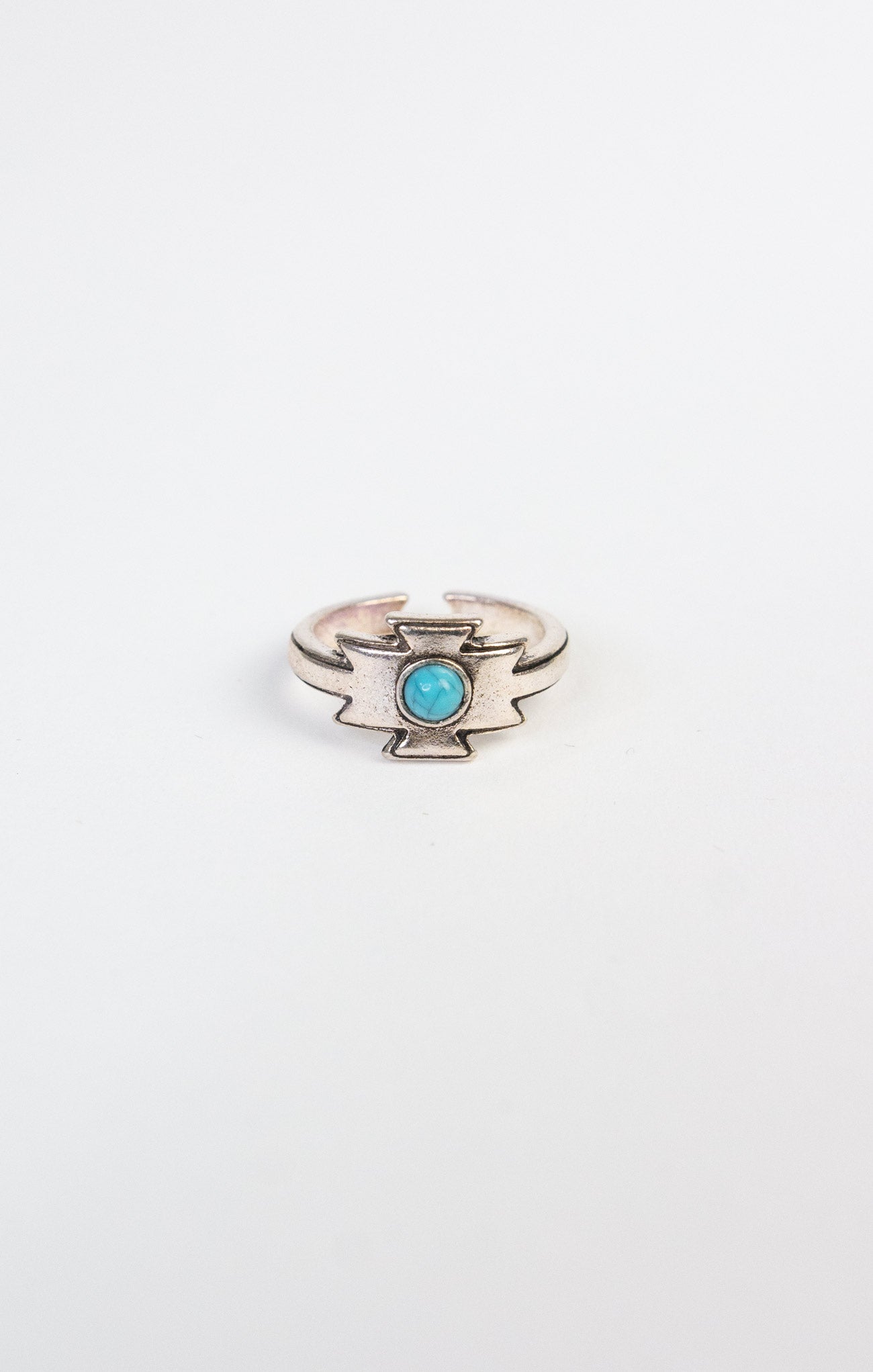 calliope boho turquoise ring, adjustable, western style, trending