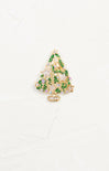 Glitz Holiday Tree Brooch, holiday season, gift, rhinestone stars