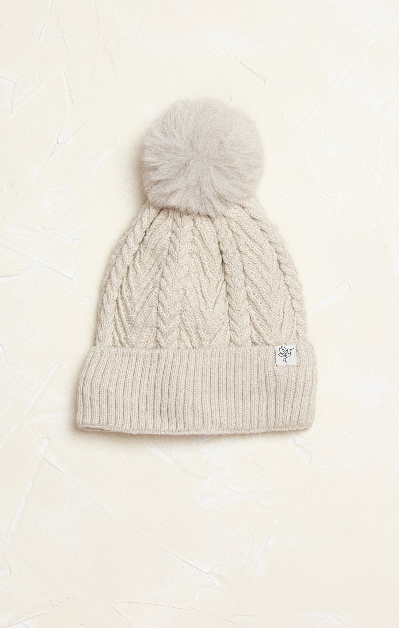 Harper Cozy Cable Knit Beanie w/ Pom Pom, five colors, ivory, black, grey,ecru,red, winter hat