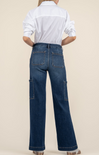 Shop At Grace, KUT, Jodi High Rise Wide Leg Carpenter Jean, Balance, full length, carpenter jeans