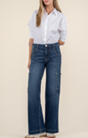 Shop At Grace, KUT, Jodi High Rise Wide Leg Carpenter Jean, Balance, full length, carpenter jeans