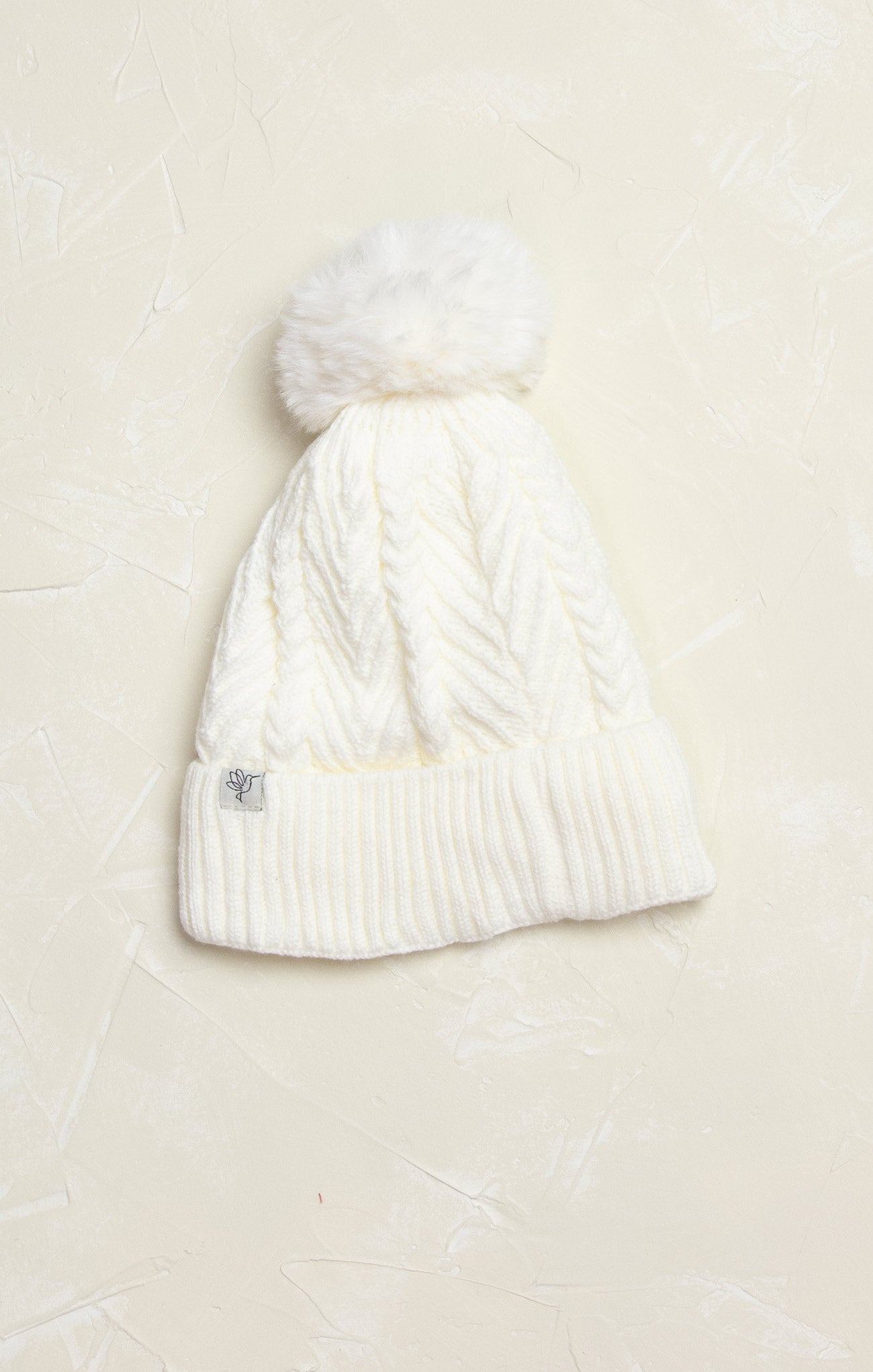 Harper Cozy Cable Knit Beanie w/ Pom Pom, five colors, ivory, black, grey,ecru,red, winter hat