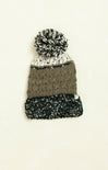 Olivia Chunky Knit Pom Pom Winter Beanie, hot cocoa, cuffed beanie, winter beanie