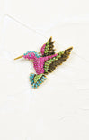 Rhinestone Hummingbird Brooch, pin, brooch, glitz hummingbird