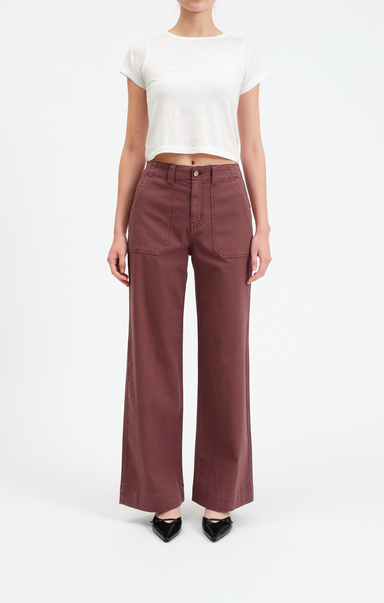 Shop At Grace, Trooper, Daze Denim, brown eyes, cropped, high rise, carpenter pants