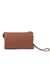 ESSENTIAL CROSSBODY CLUTCH- three way bag, crossbody, clutch, tons of storage, compact, coffee