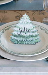 Shop At Grace, evergreen Place Card, Hester & Cook, on table 