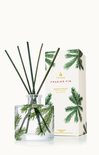 Frasier Fir Reed Diffuser, Petite Pine Needle Design -  Diffuser Vessel, clear vessel with pine needles, sticks included