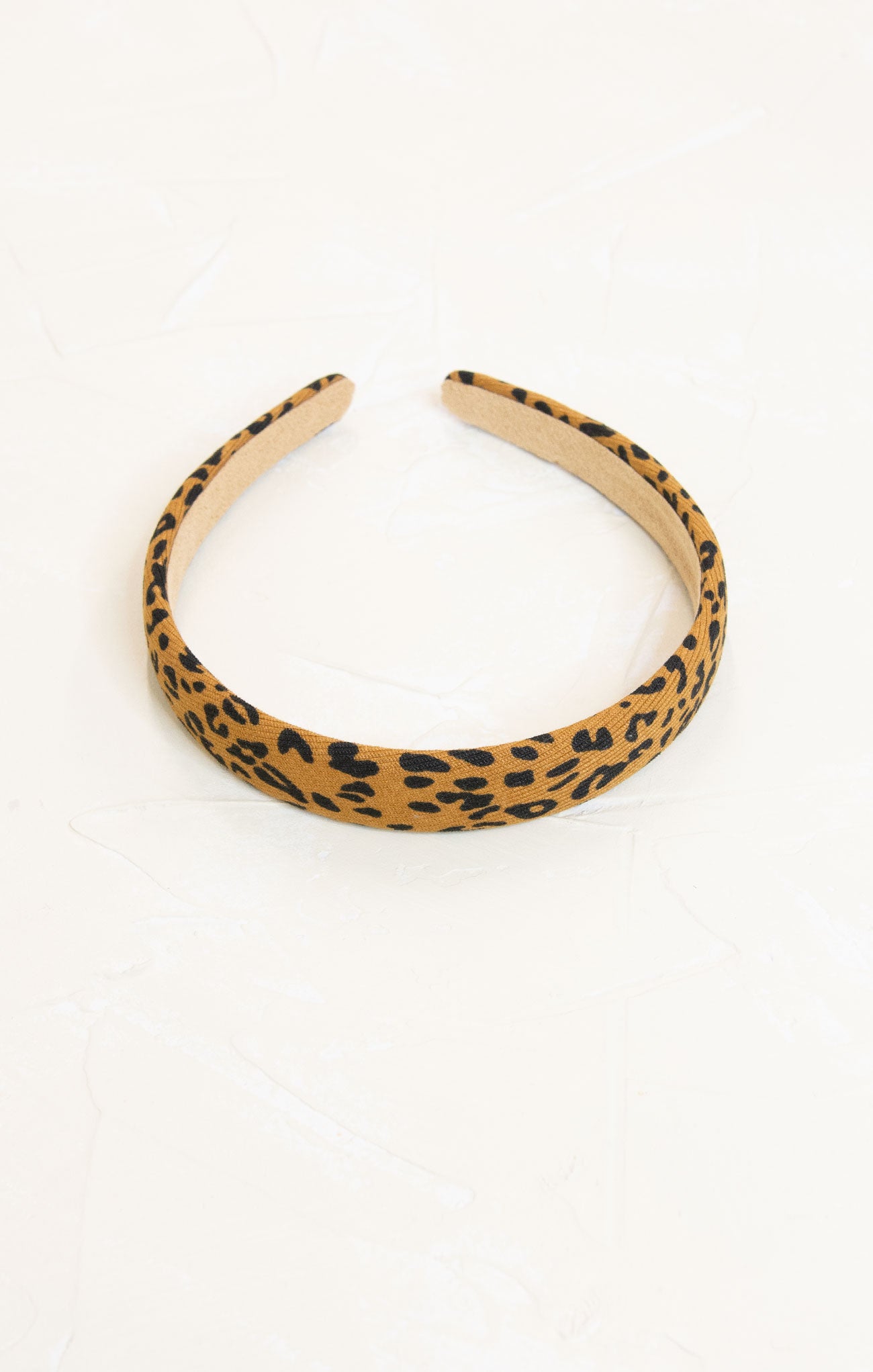 Shop At Grace, Izzy Animal Print Headband, brown