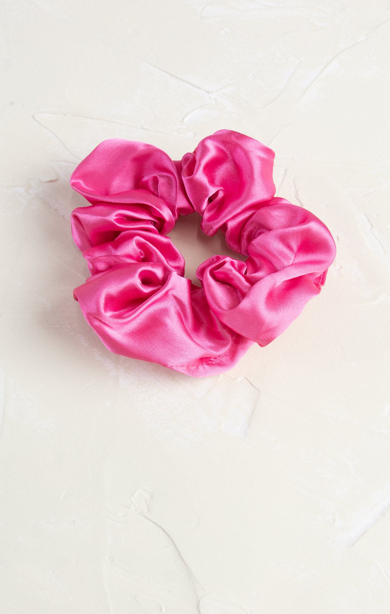 Shop At Grace, Kira Silk Classic Scrunchie, pink