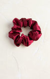 Shop At Grace, Kira Silk Classic Scrunchie, red