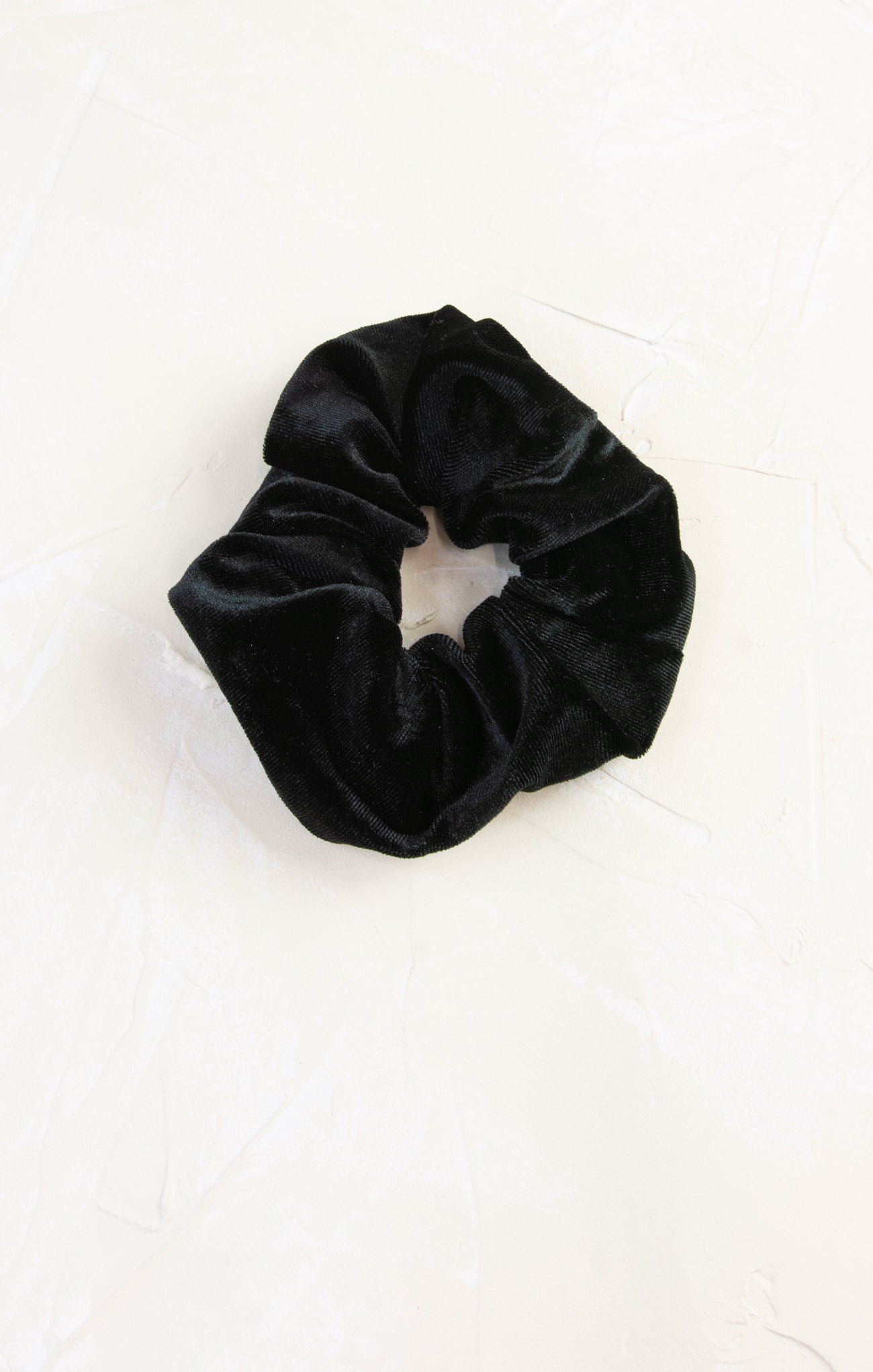 Shop At Grace, Madelyn Velvet Scrunchy, black, velvet scrunchie