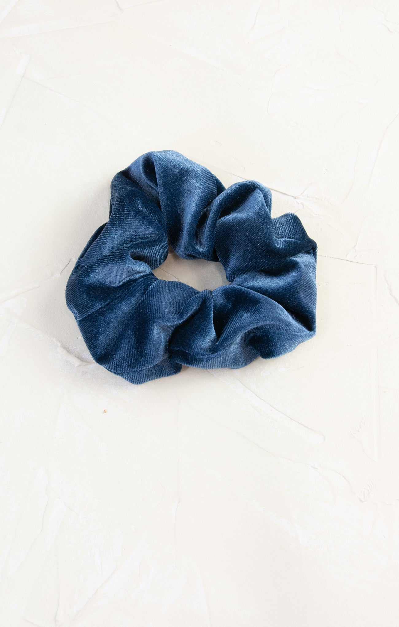 Shop At Grace, Madelyn Velvet Scrunchy, grey green, velvet scrunchie