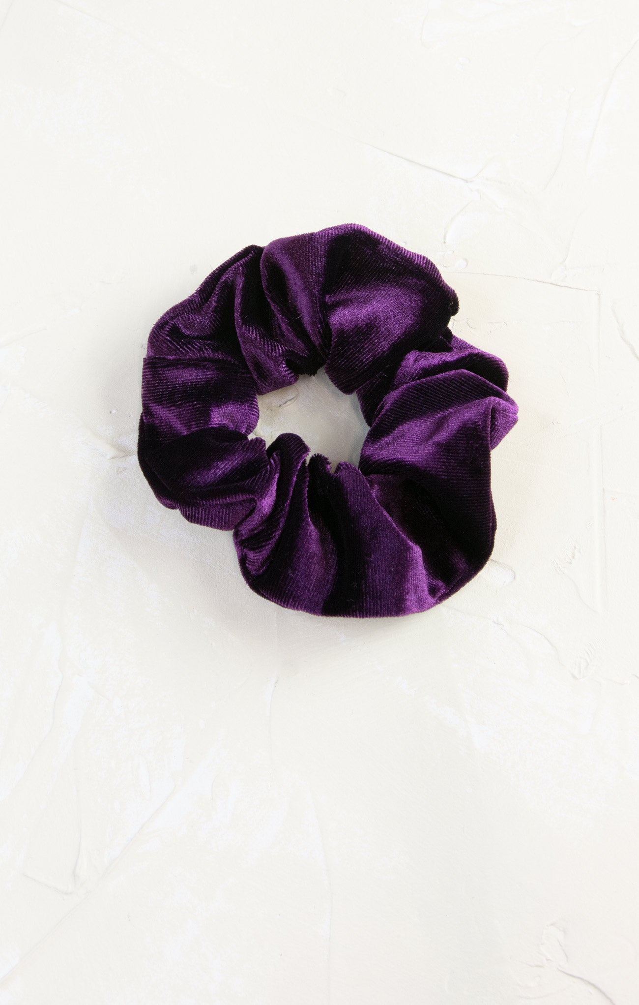 Shop At Grace, Madelyn Velvet Scrunchy, purple, velvet scrunchie