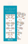 Shop At Grace, Studio OH!, Nail Wrap Kit, Floral Moths