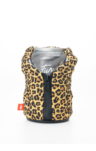 Shop At Grace, Puffin, The Puffy Vest, leopard 