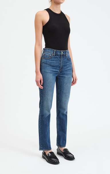 Shop At Grace, Smarty Pants, devoted, Daze Denim, high rise, cropped length, medium wash