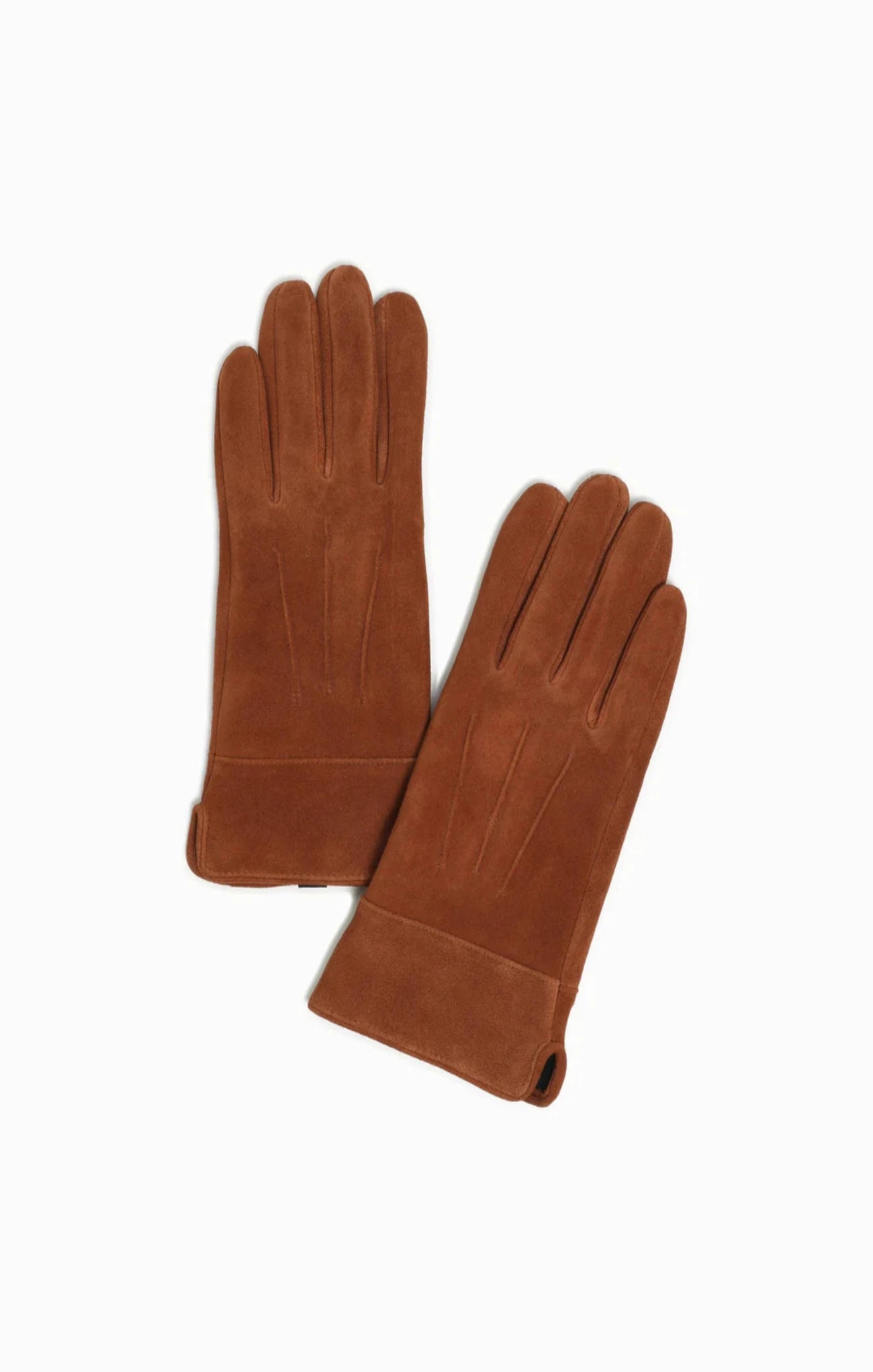 Shop At Grace, Suede Classic Gloves, cognac, suede material, winter glove