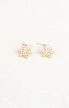 Shop At Grace, White Snowflake Earrings, hang down earrings, holiday, christmas winter 