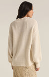 Shop At Grace, Z-Supply, Danica Sweater, sea salt, high neck, long sleeves