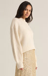 Shop At Grace, Z-Supply, Danica Sweater, sea salt, high neck, long sleeves