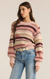 Shop At Grace, Z-Supply, Asheville Stripe Sweater, rosebud, long sleeves, striped sweater