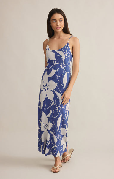 Shop At Grace, Z Supply, Cecily Madero Maxi Dress, riviera, scoop neck, sleeveless, maxi length