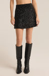 Shop At Grace, Z-Supply, Ciera Sequin Mini Skirt, black, holiday skirt, sequins