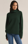 Shop At Grace, Z-Supply, Richie Sweater, Cyprus green, turtleneck, longs leaves, oversized