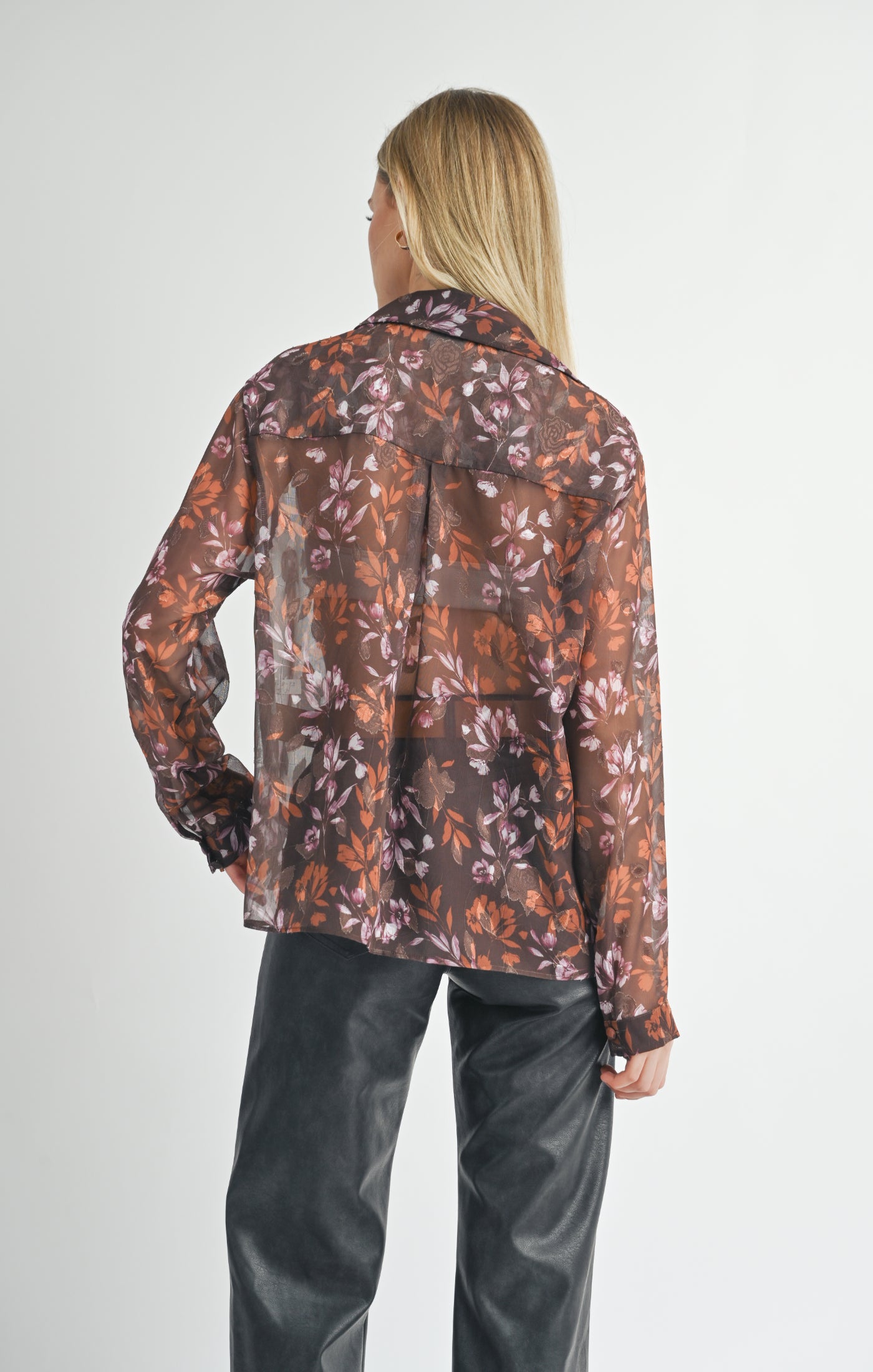 Celebrate Her Sheer Shirt - shopatgrace.com