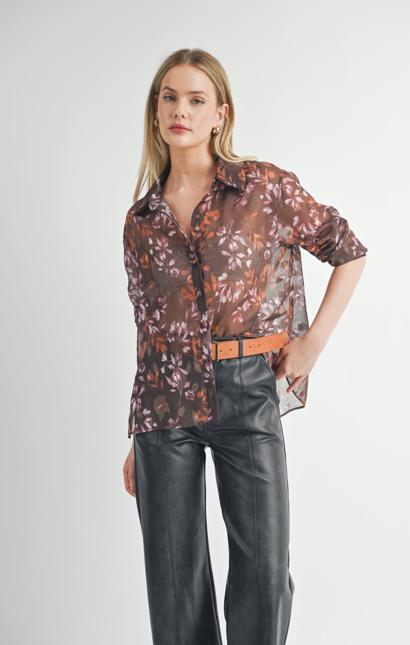 Celebrate Her Sheer Shirt - shopatgrace.com