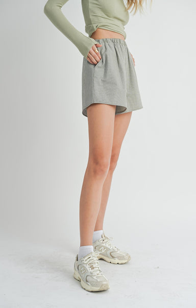 Effie Striped Shorts - shopatgrace.com