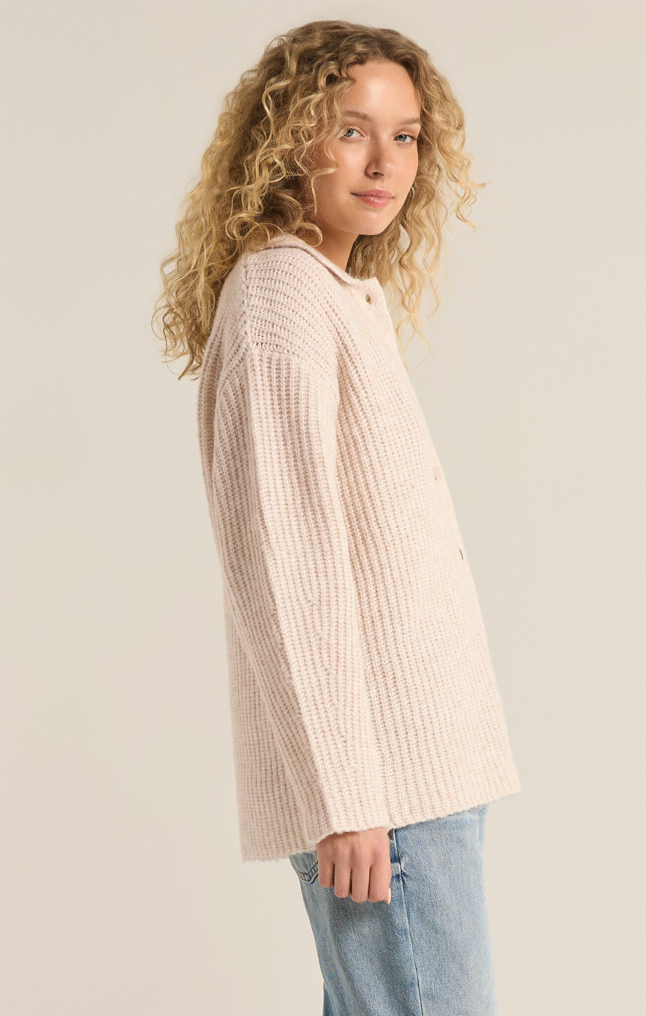 Lennie Button Up Sweater - shopatgrace.com