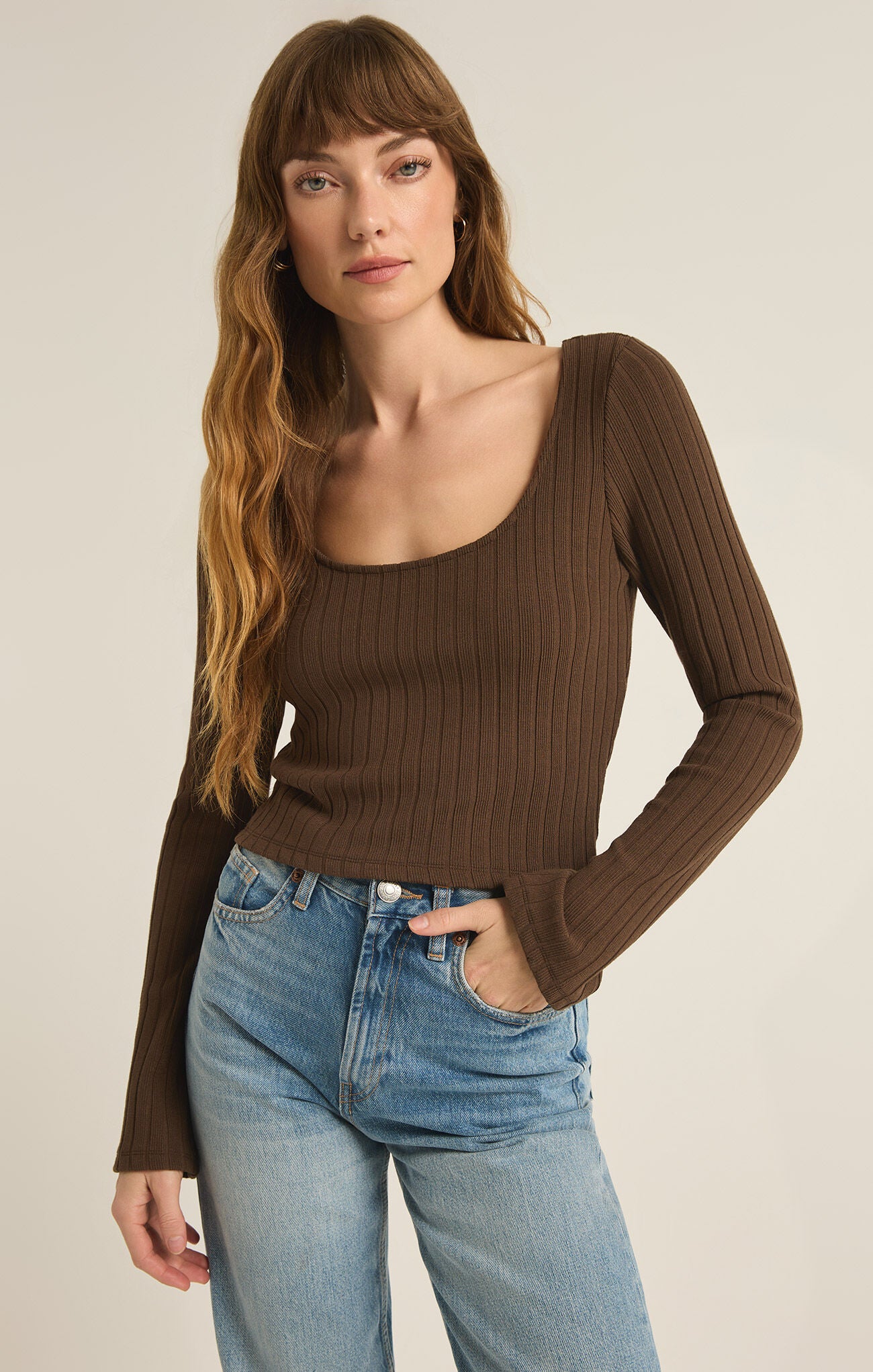 Madeline Rib Top - shopatgrace.com