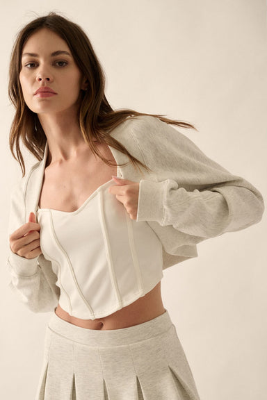 Mina Shrug Sweatshirt - shopatgrace.com