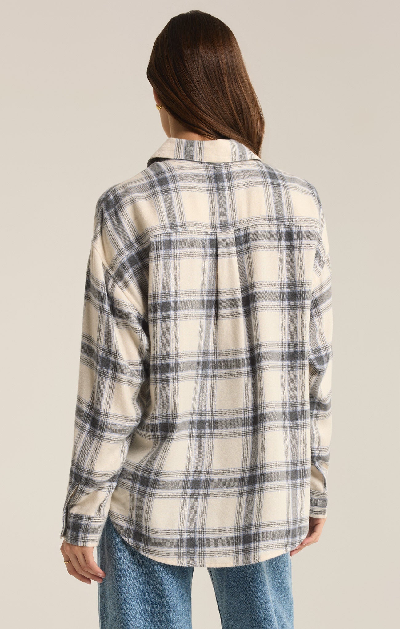 River Plaid Button Up - shopatgrace.com