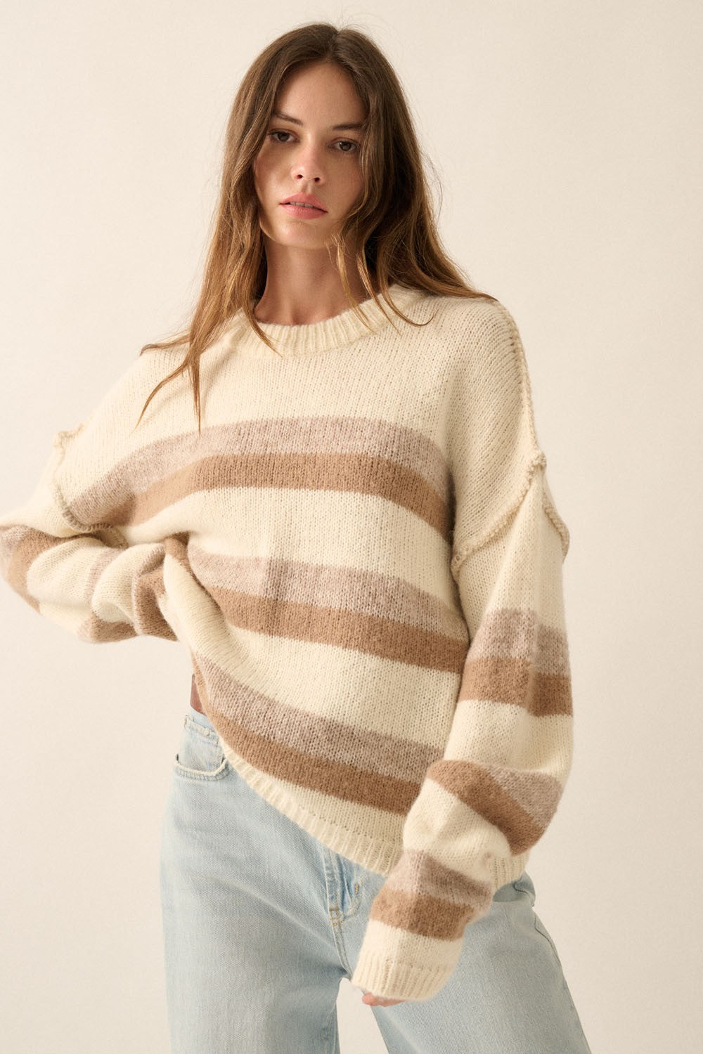 Ryan Striped Sweater - shopatgrace.com